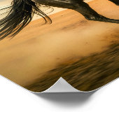 Running Black Stallion ポスター (角)