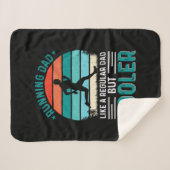 Running Dad シェルパブランケット (正面(横))