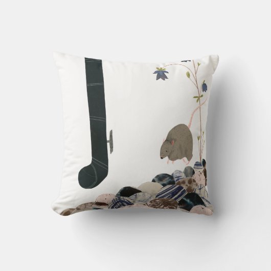 RUNNING HOME クッション (正面)