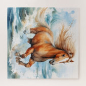 Running Horse ジグソーパズル (横)