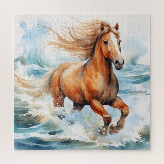 Running Horse ジグソーパズル (縦)