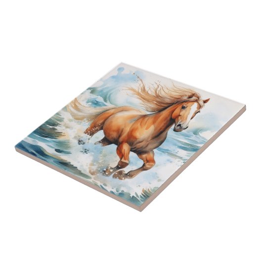 Running Horse タイル (側面)