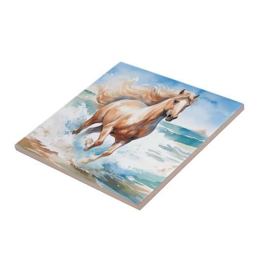 Running Horse タイル (側面)