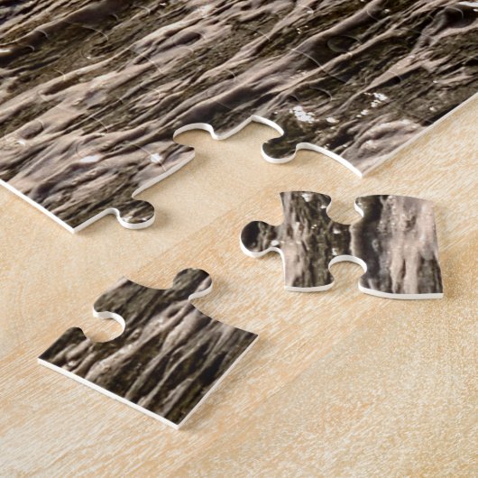 Running horses puzzle ジグソーパズル (側面)