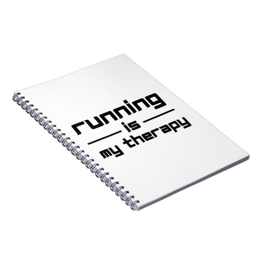 Running Is My Therapy ノートブック (右側)