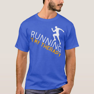 Running Is My Therapy 38 Tシャツ