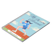 Running Journal | Personalized Fitness Tracker ノートブック (左側)