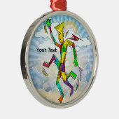 Running Man メタルオーナメント (右)