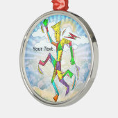 Running Man メタルオーナメント (左)