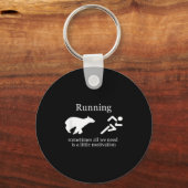 Running. Motivation キーホルダー (正面)