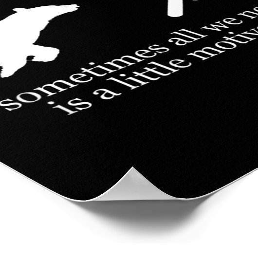 Running. Motivation  ポスター (角)