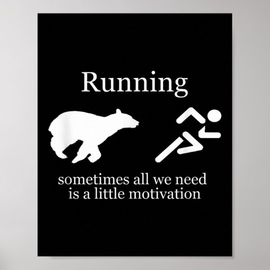 Running. Motivation  ポスター (正面)