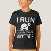 Running Motivation Turtle  Tシャツ (正面)