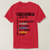 Running My Perfect Day 2 Tシャツ (デザイン正面)