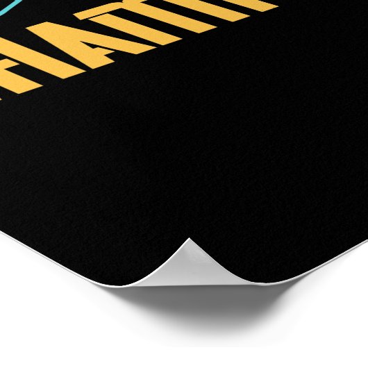 Running - Never underestimate champion ポスター (角)