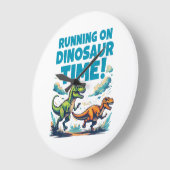 Running On ラージ壁時計 (傾斜)