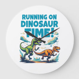 Running On ラージ壁時計