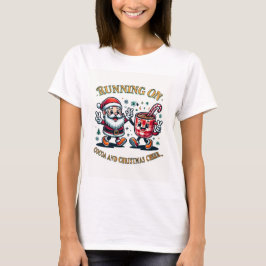 Running on Christmas Cheer Tシャツ