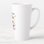 Running on Coffee & Chaos — Cute Coffee Cup Design カフェラテマグ (右)