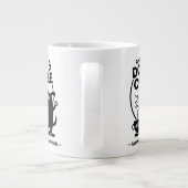 Running on Dogs and Coffee ジャンボコーヒーマグカップ (裏面)