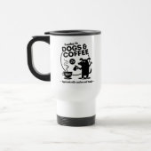 Running on Dogs and Coffee Travel Mug トラベルマグ (左)
