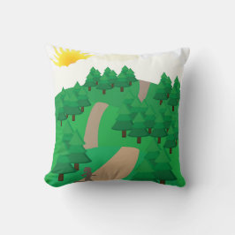 Running Outdoors クッション