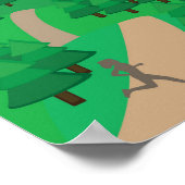 Running Outdoors ポスター (角)