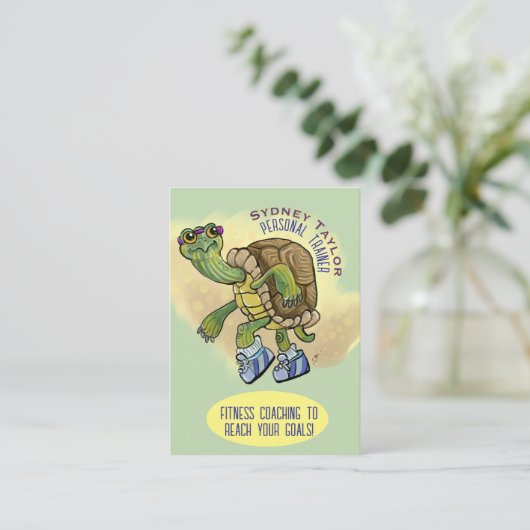 Running Painted Turtle 名刺 (スタンド正面)