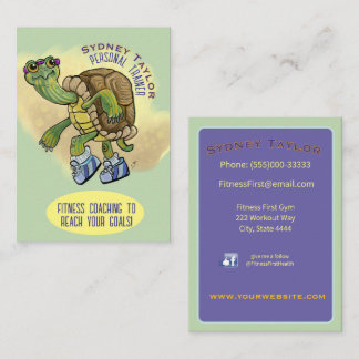 Running Painted Turtle 名刺