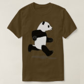 Running Panda Tシャツ (デザイン正面)