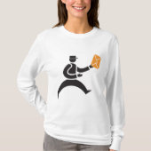Running Postman Delivering Mail Postal Worker Tシャツ (正面)