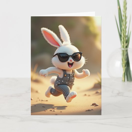 Running Rabbit Adventure Card カード (正面)
