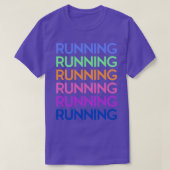 Running Run Tシャツ (デザイン正面)