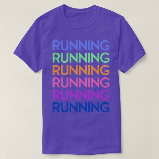 Running Run Tシャツ (デザイン正面)