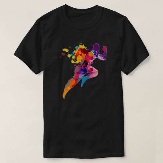 Running Runner Track & Field Tシャツ (デザイン正面)