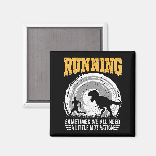 Running Sometimes We All Need A Little Motivation  マグネット (正面/裏面)