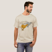 Running three tシャツ (正面フル)