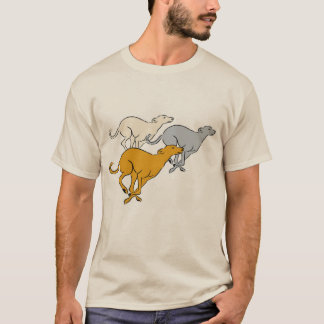 Running three tシャツ