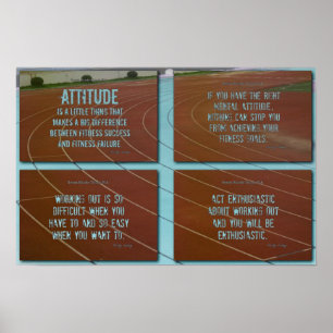 Running Track Motivation! ポスター