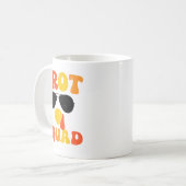 Running Turkey Sungles Trot Squad Thanksgiving コーヒーマグカップ (正面左)