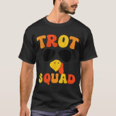 Running Turkey Sungles Trot Squad Thanksgiving  Tシャツ (正面)