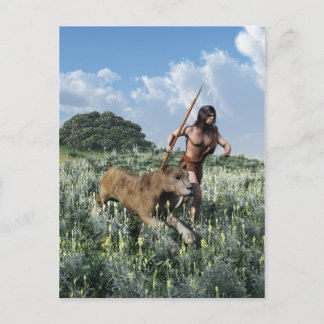 running with the tiger ポストカード