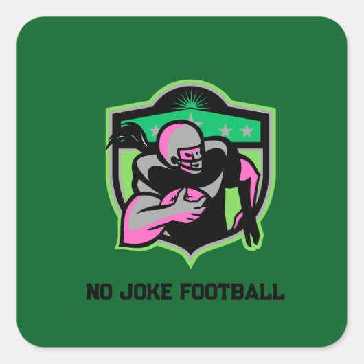 RunningBack スクエアシール (正面)