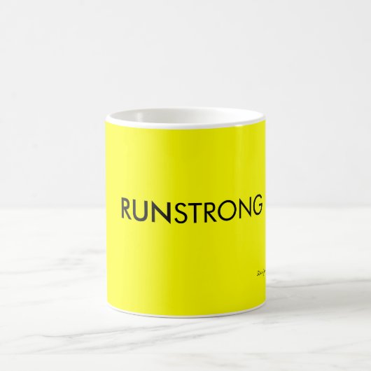 RUNSTRONGのコーヒー・マグ コーヒーマグカップ (中央)
