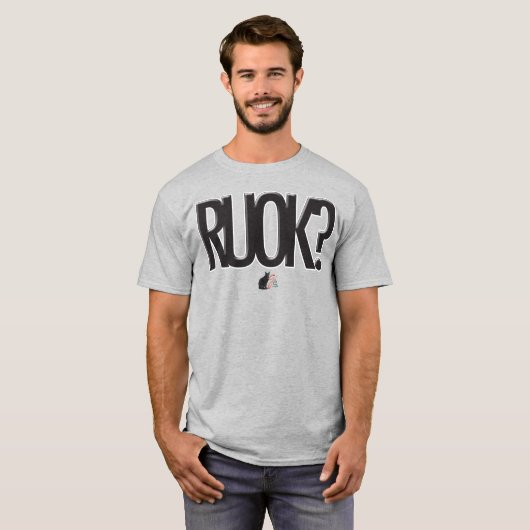 RUOK? Tシャツ (正面フル)