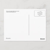 Rupellのシロエリハゲワシの郵便はがき ポストカード (裏面)