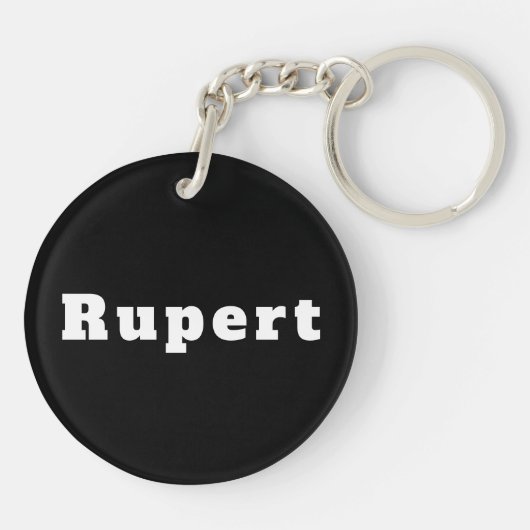 Rupert キーホルダー (裏面)