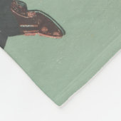 Rupert Bunnyによるボードビルとその他のモノ フリースブランケット (角)