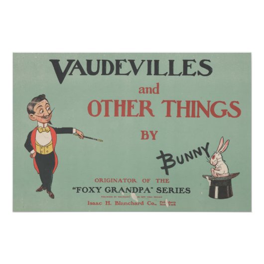 Rupert Bunnyによるボードビルとその他のモノ ポスター (正面)