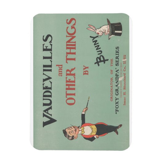 Rupert Bunnyによるボードビルとその他のモノ マグネット (縦)